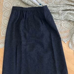 Pendleton Charcoal Pencil Skirt